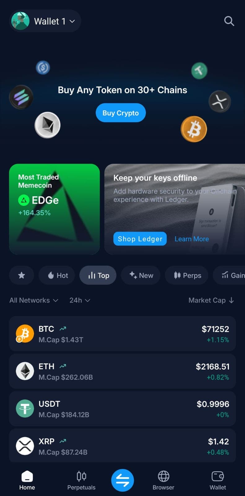 Crypto.com: Onchain Wallet